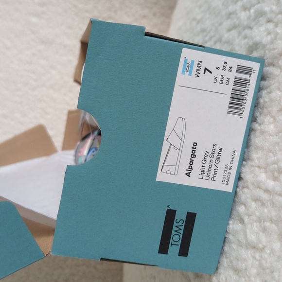 TOMS Alpargata Unicorn Stars Women's Shoes - Picture 10 of 11